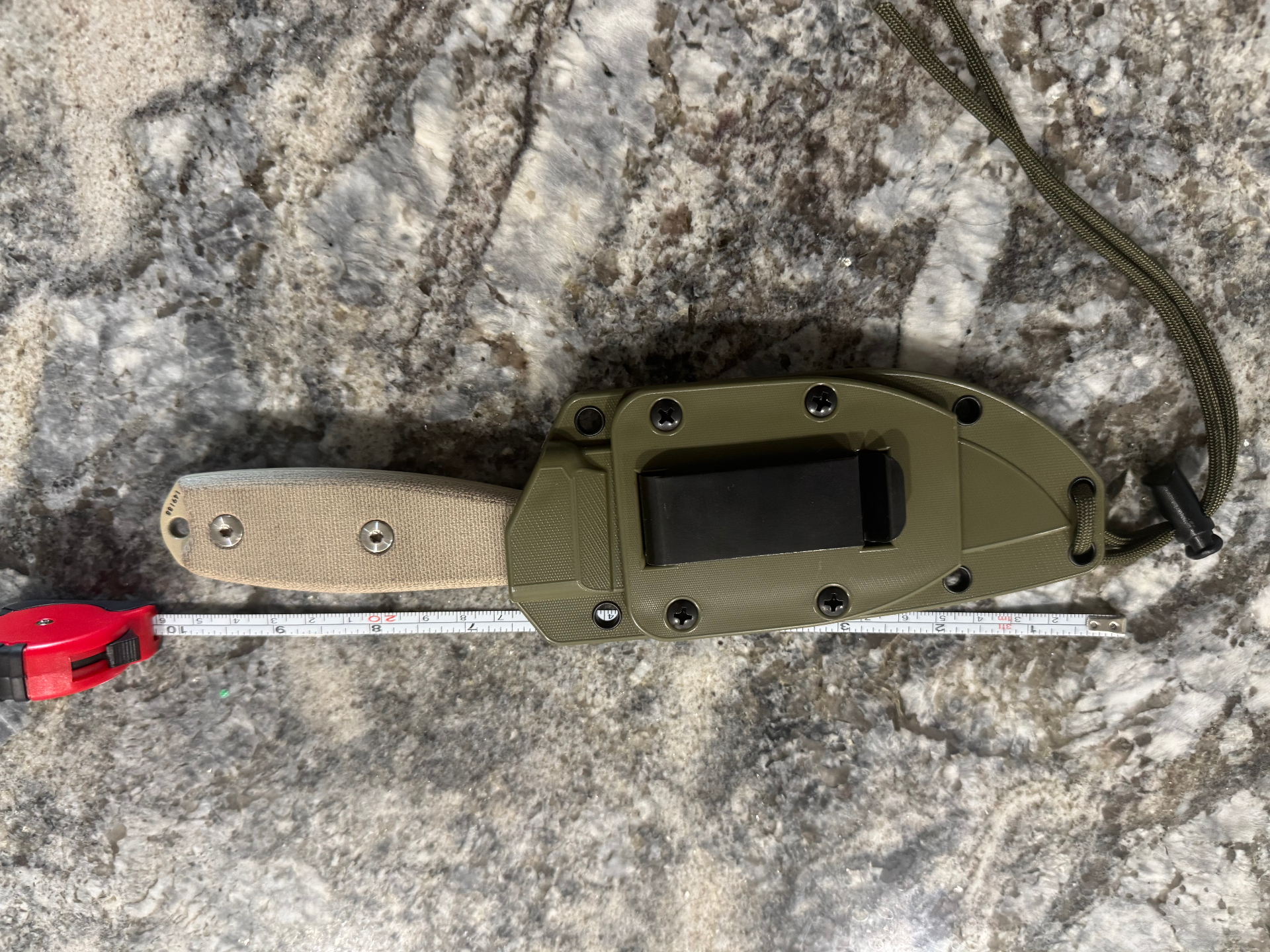 Overall Length (Sheathed)