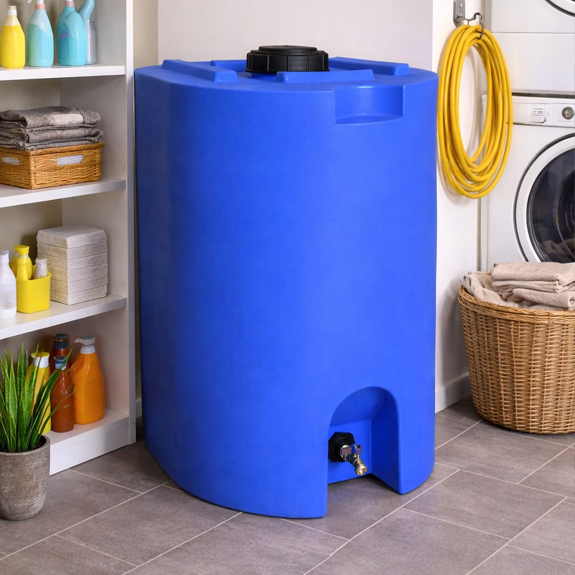 WaterPrepared 55-Gallon Water Storage Tank